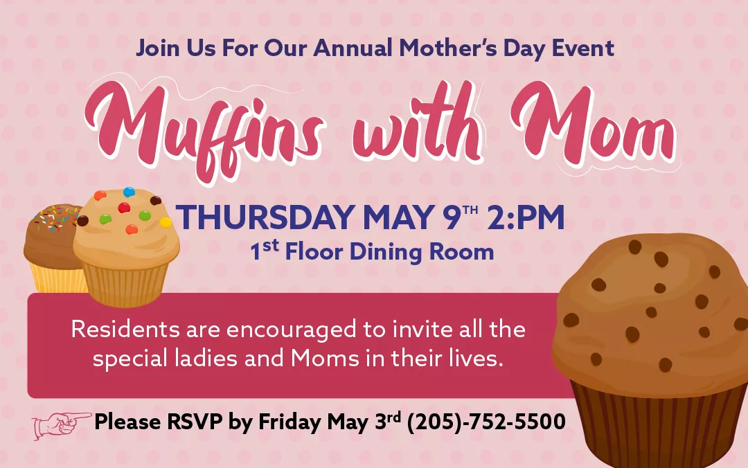 Join Us for Our Annual Muffins with Mom Event!