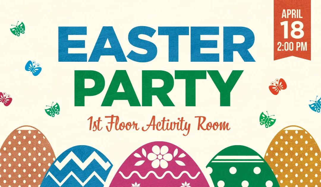 Join Us for Our Community Easter Party! ✝️