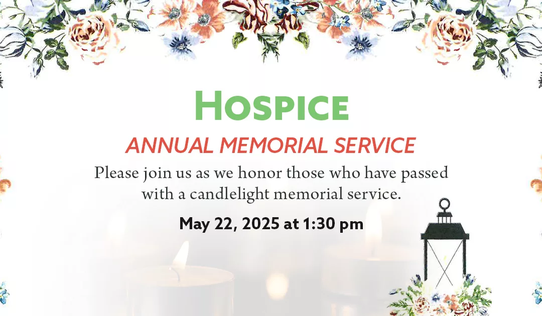 Amedisys Hospice Memorial Service – May 22, 2025