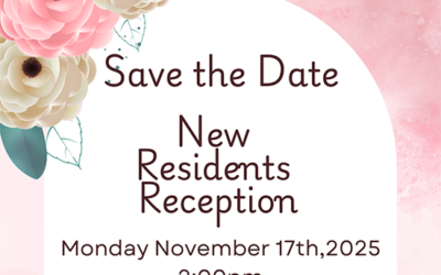 New Residents Reception