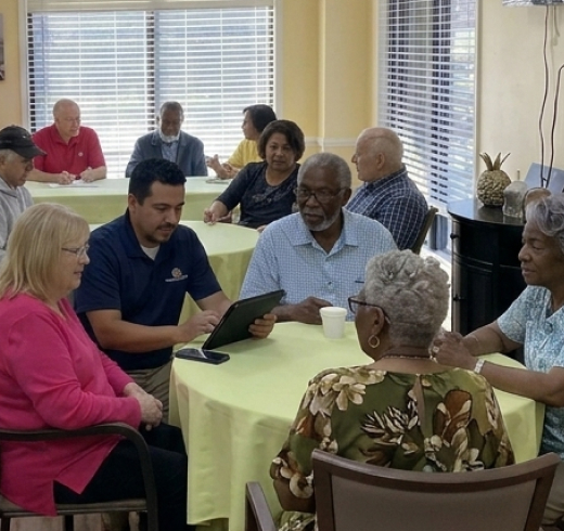 Regency Retirement Village of Tuscaloosa's open house.